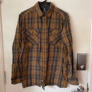 Medium flannel shirt.